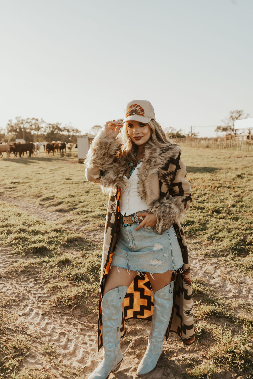 The Tasha Polizzi Sedona Blanket Coat