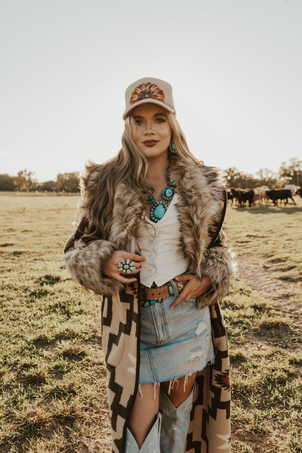 The Tasha Polizzi Sedona Blanket Coat