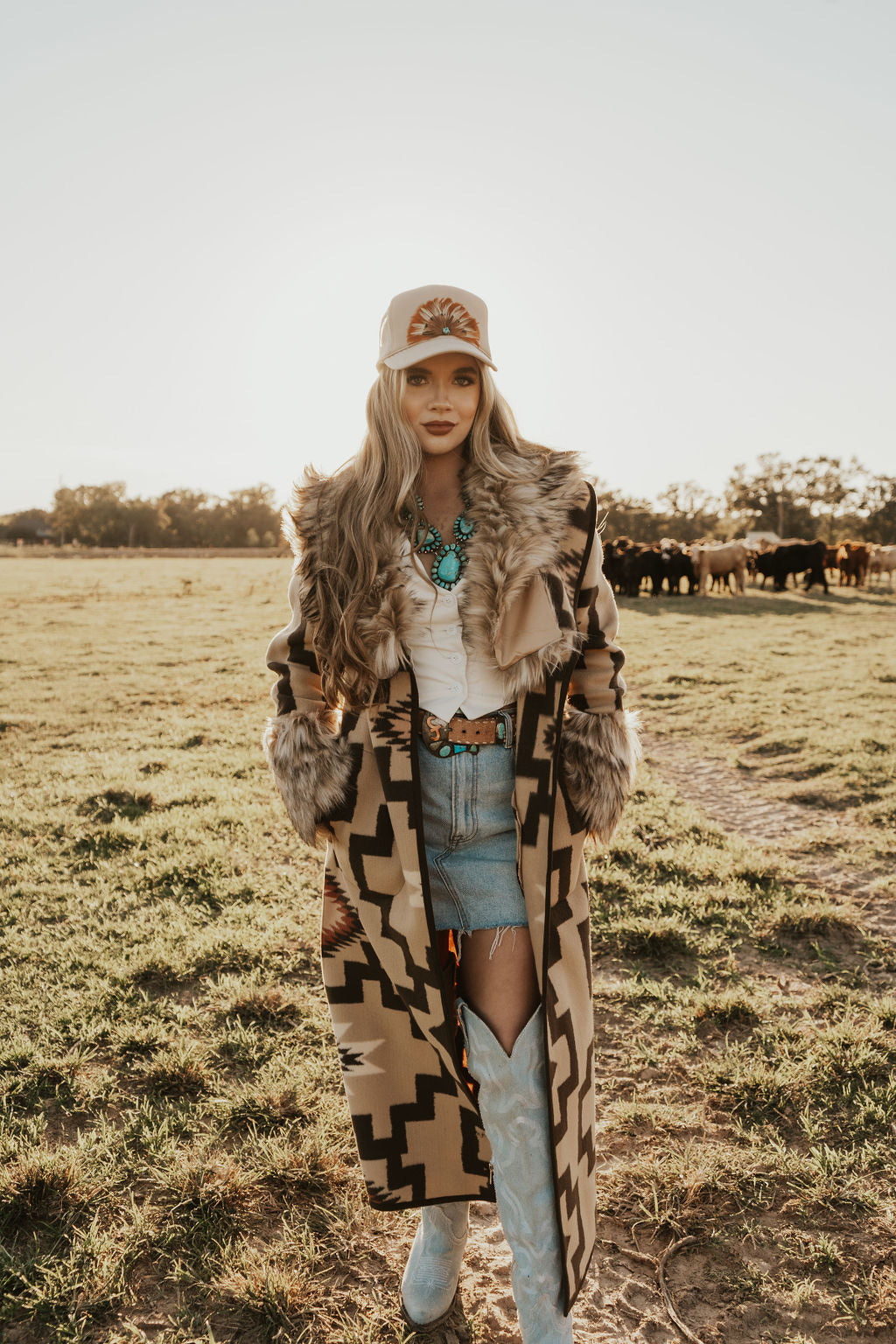 The Tasha Polizzi Sedona Blanket Coat