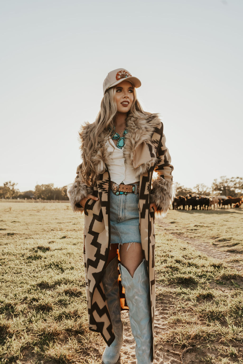 The Tasha Polizzi Sedona Blanket Coat