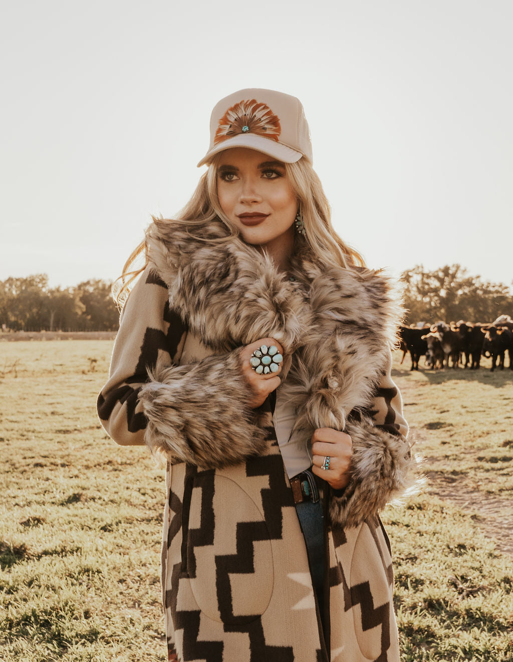 The Tasha Polizzi Sedona Blanket Coat