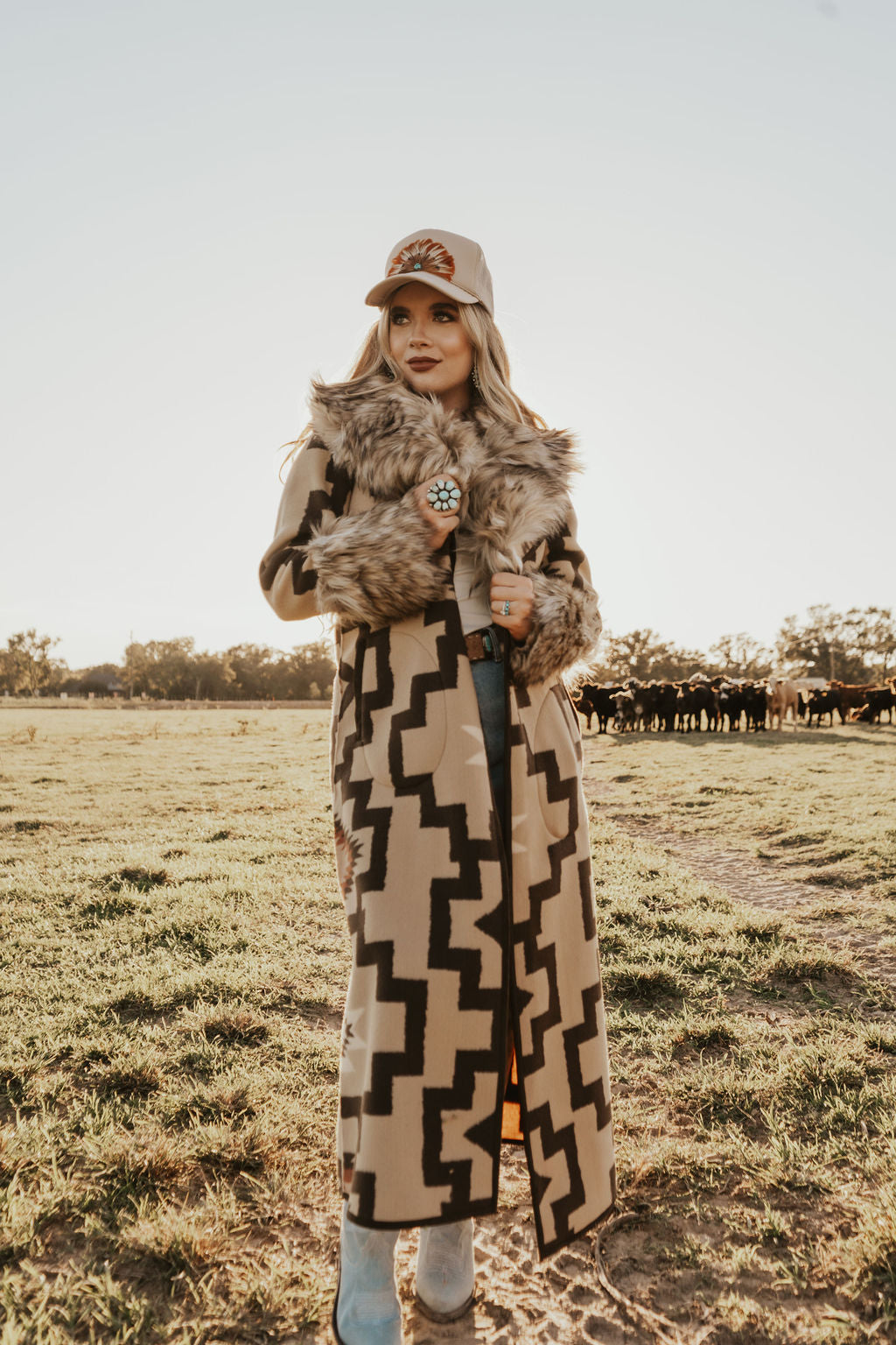The Tasha Polizzi Sedona Blanket Coat