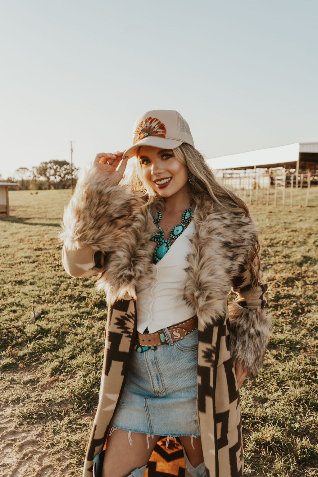 The Tasha Polizzi Sedona Blanket Coat