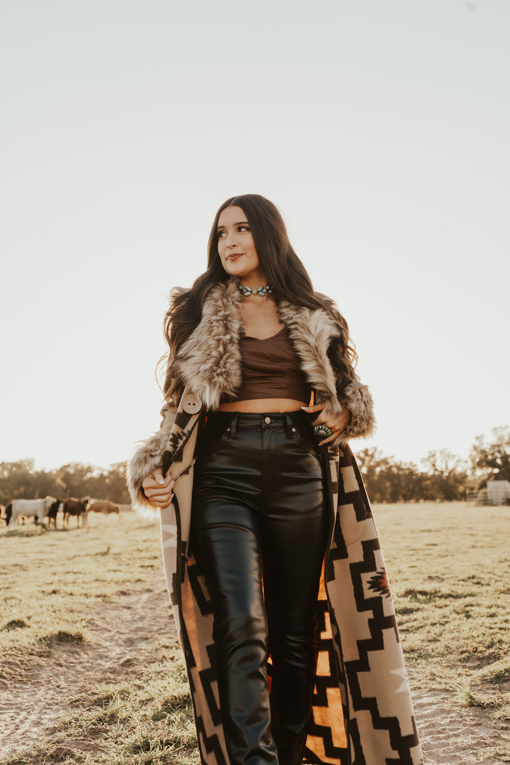 The Tasha Polizzi Sedona Blanket Coat