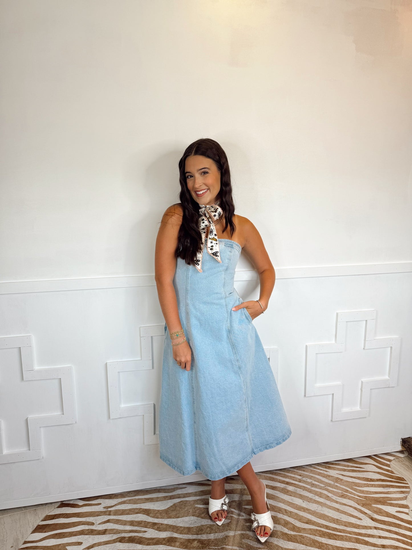 The Daylen Denim Dress