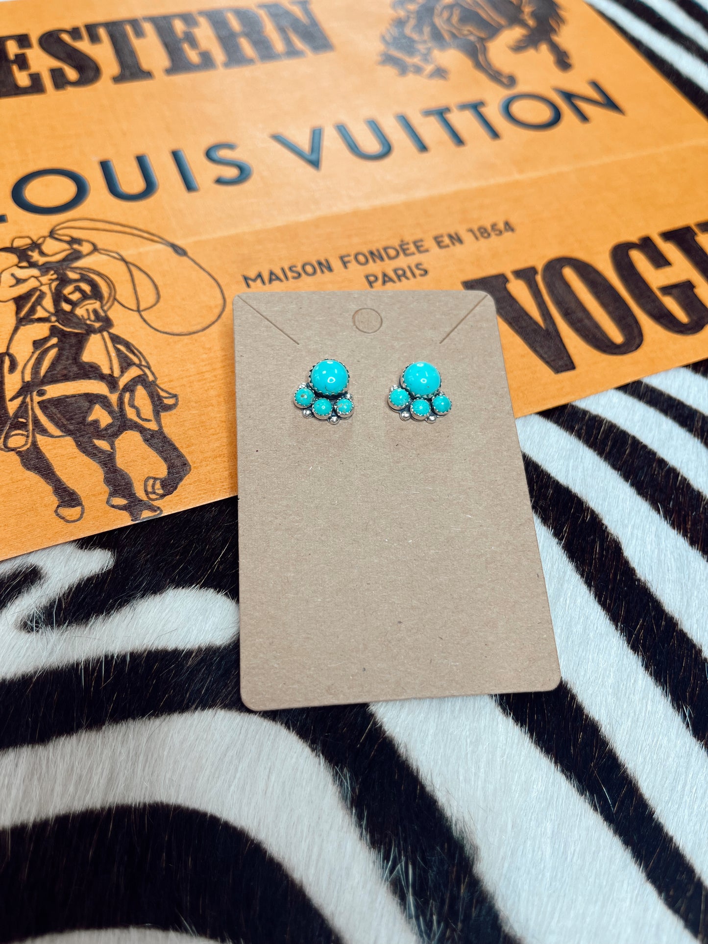 Squash Studs {4 Stone Color Options}