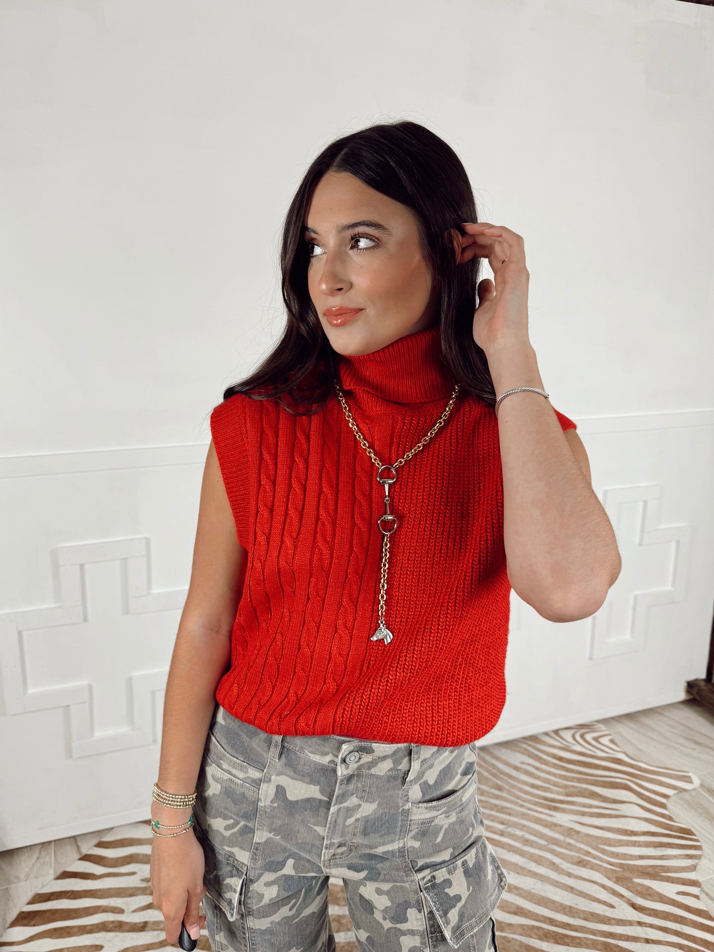 The Reid Top in Red