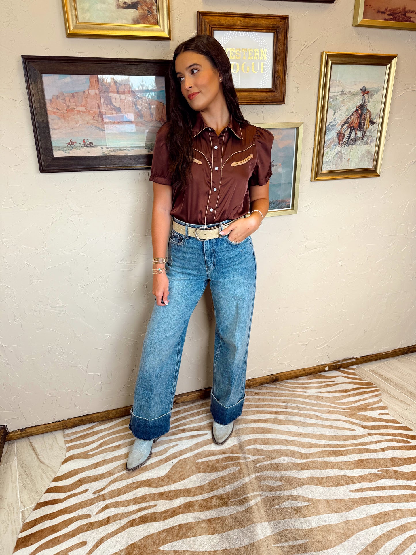 The Brown Arrow Top