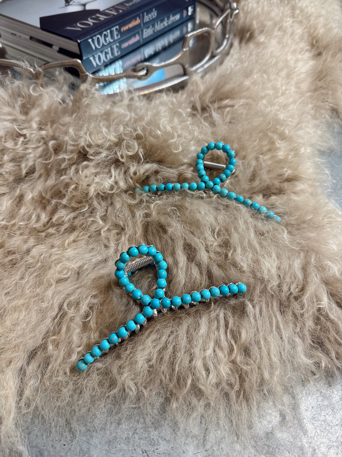 The Turquoise Hair Clip
