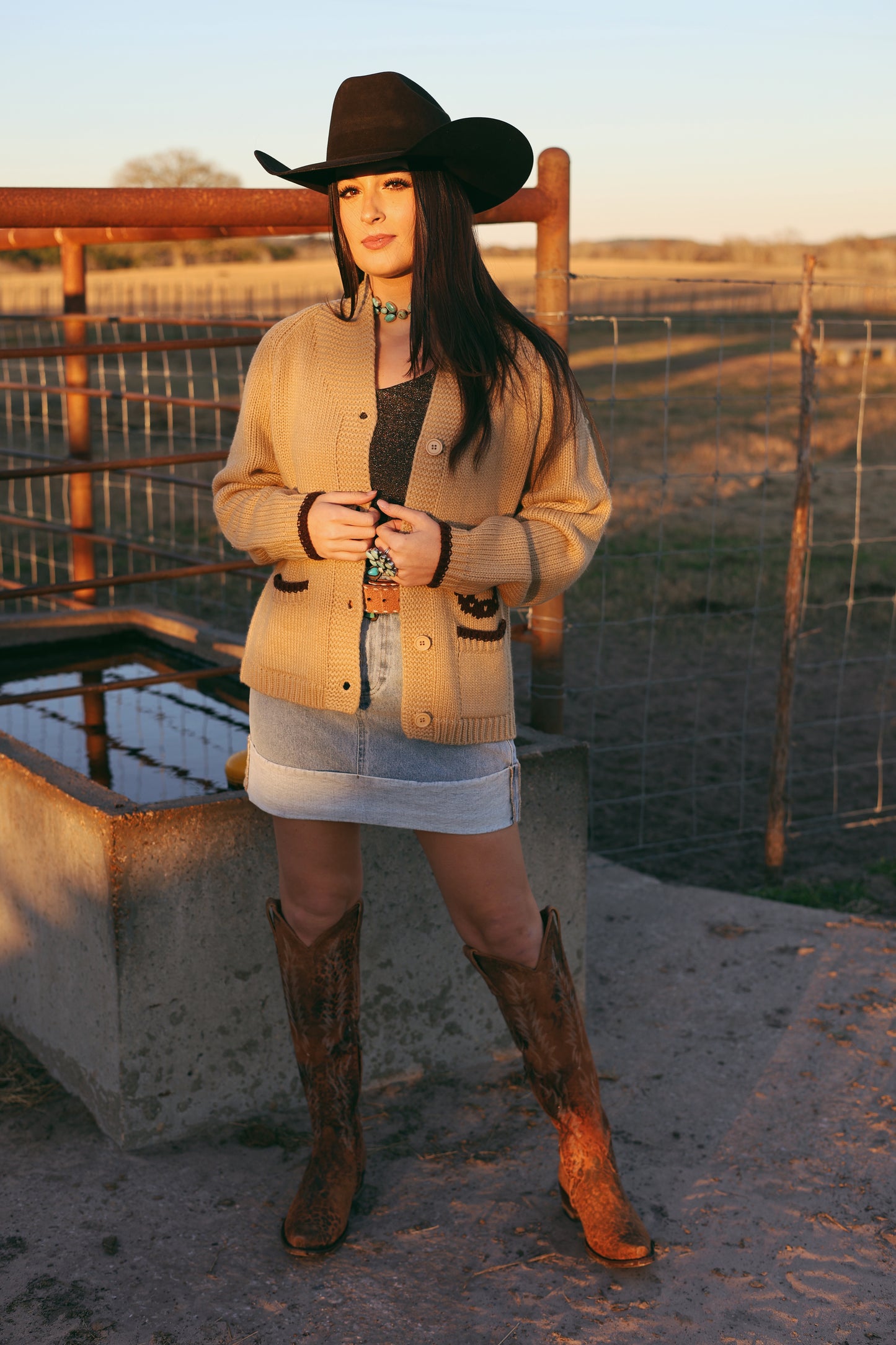 The Decatur Denim Skirt