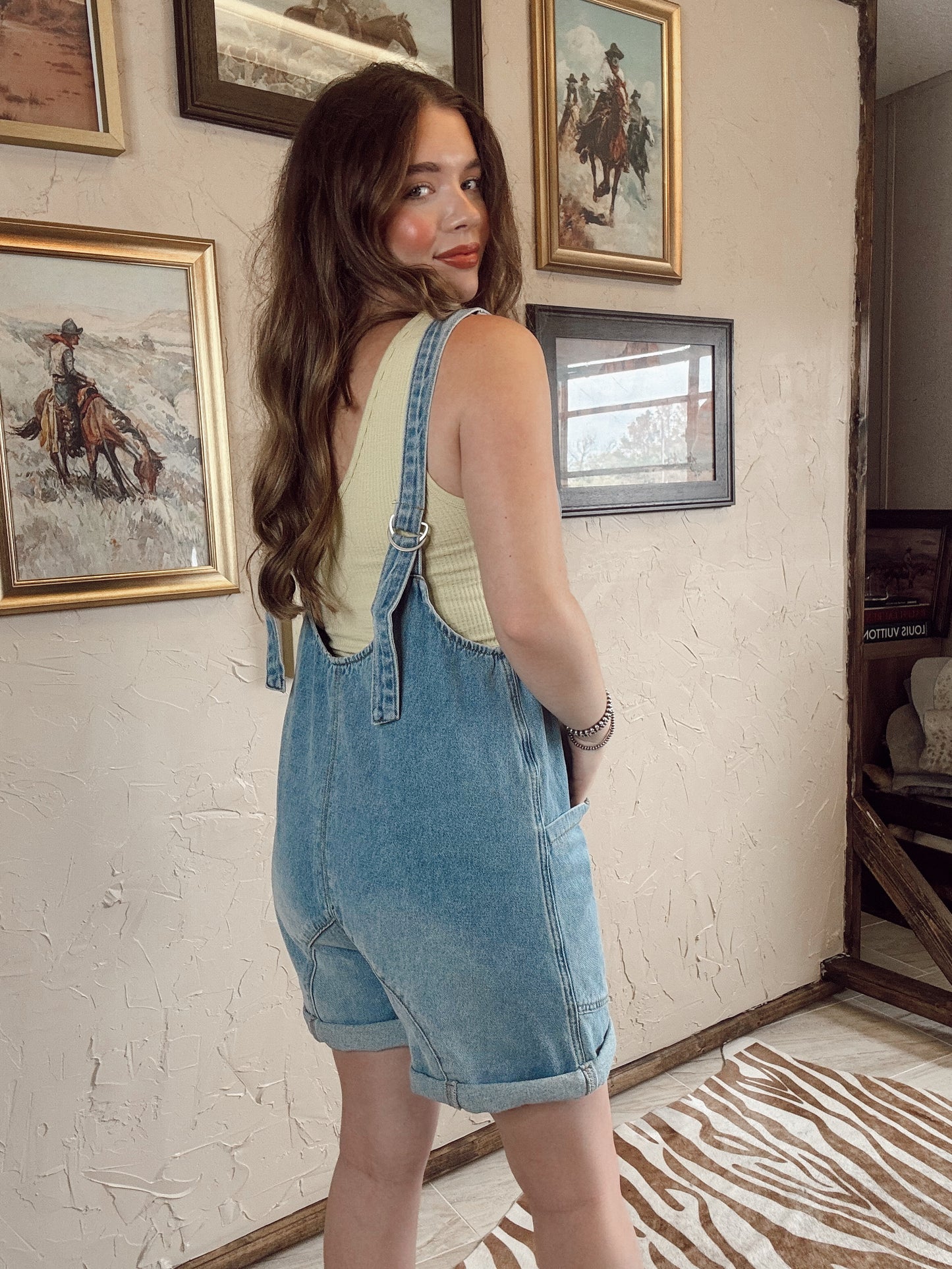 The Danvers Denim Romper