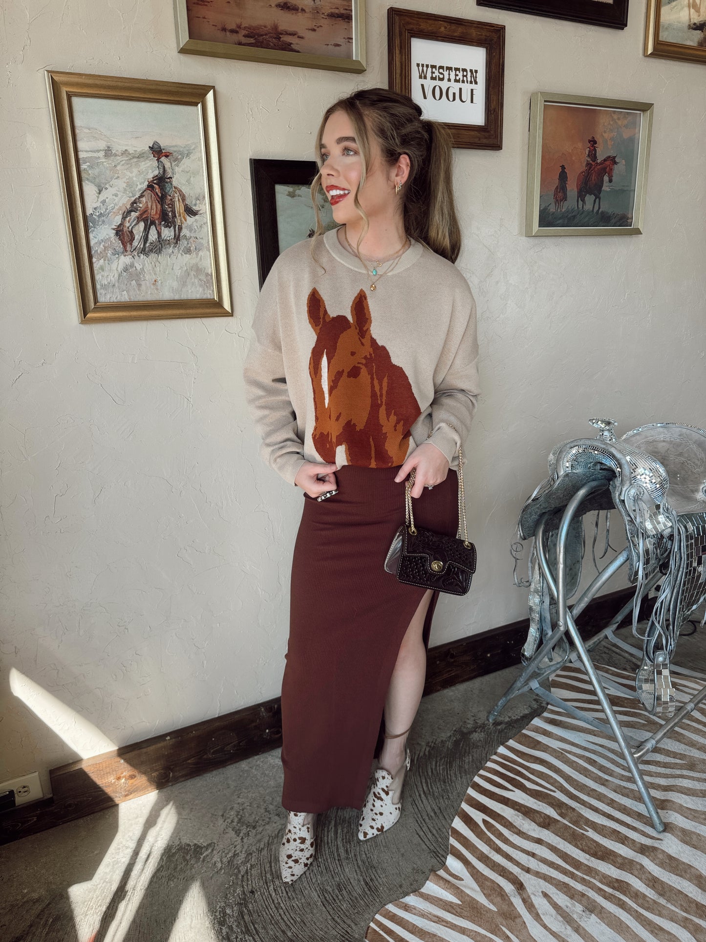 The Sonora Sorrel Sweater
