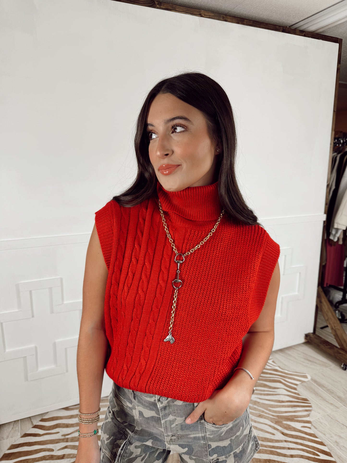 The Reid Top in Red