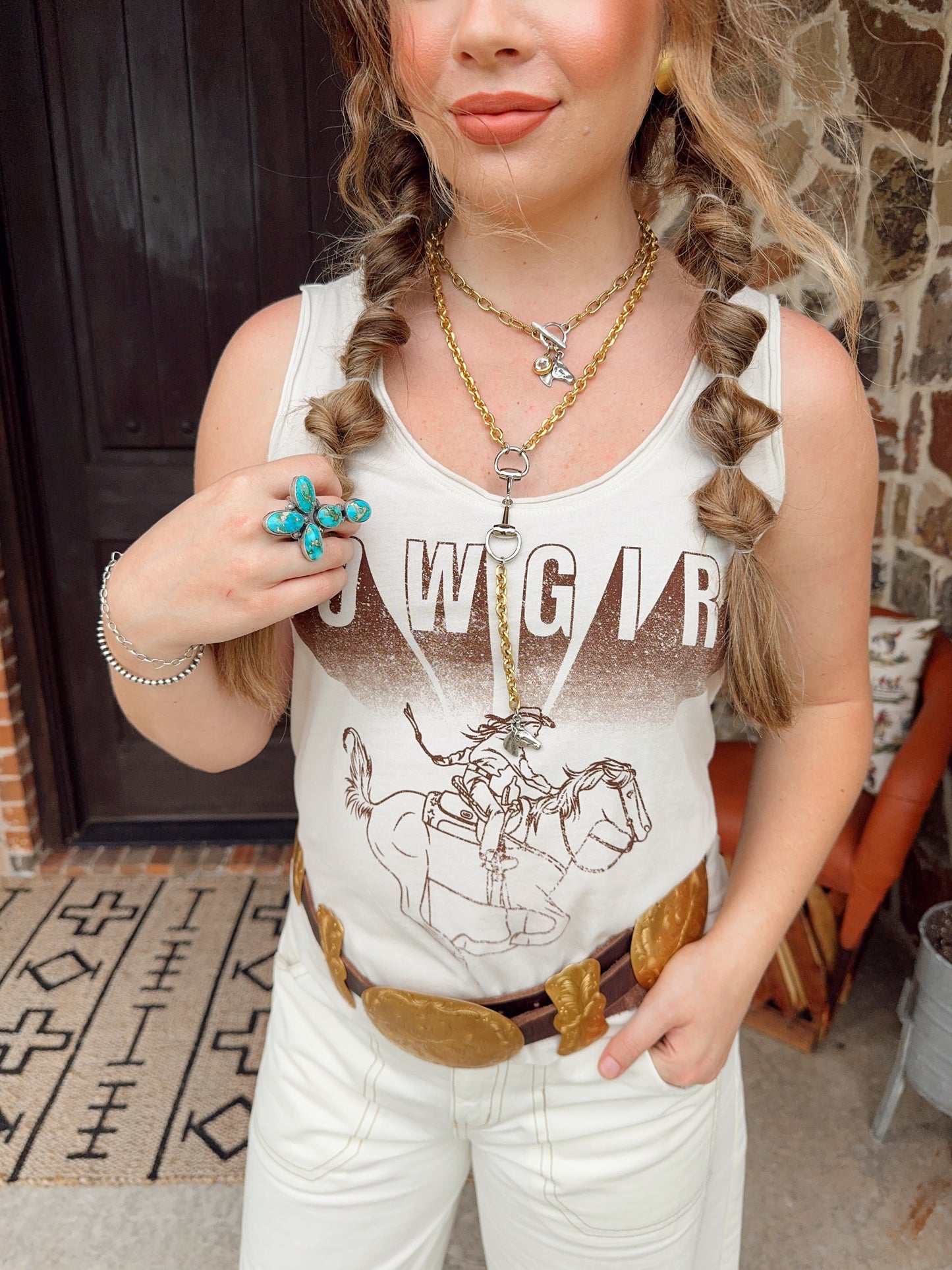 Fast Horses Cowgirl Tank