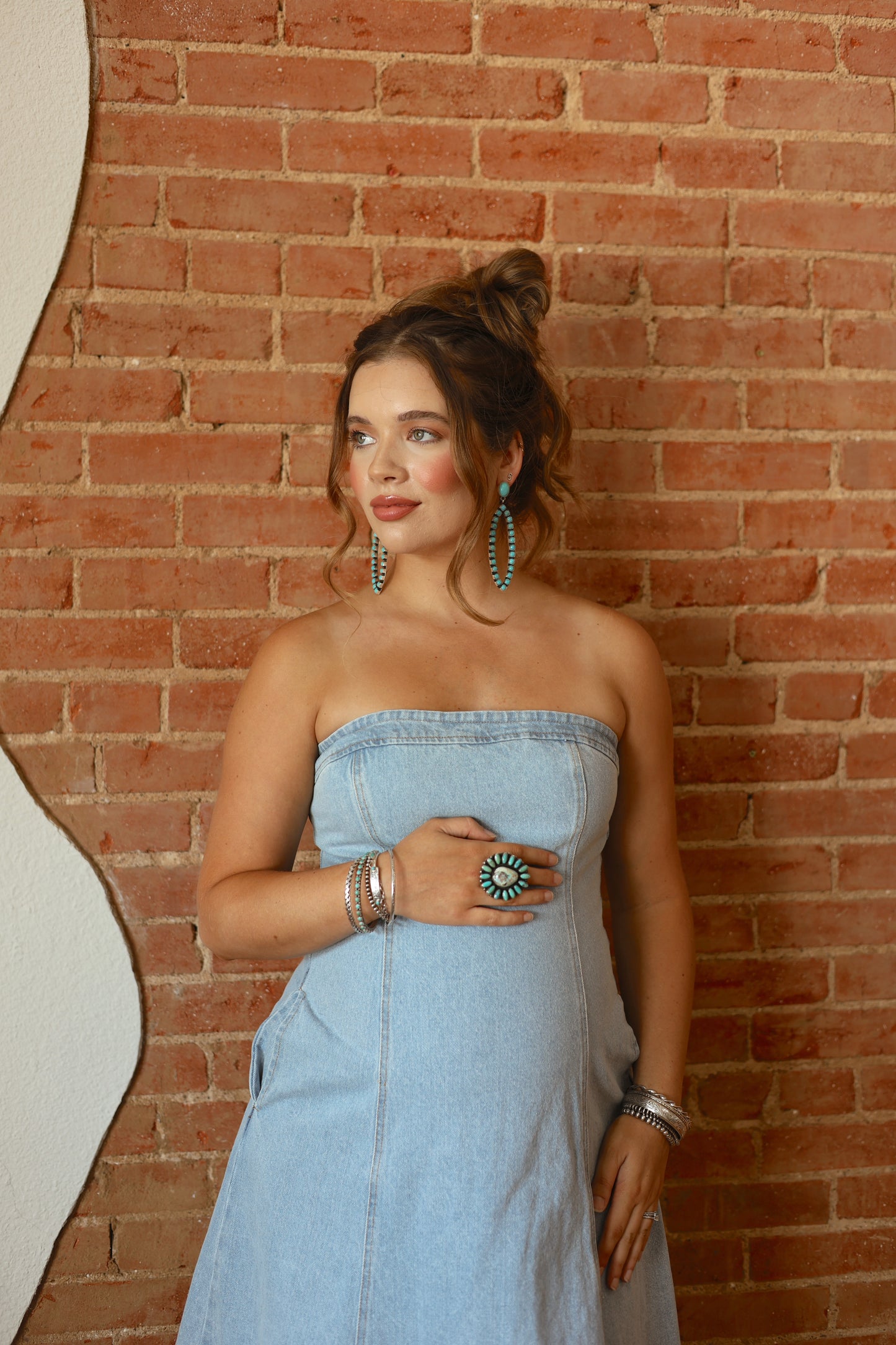 The Daylen Denim Dress