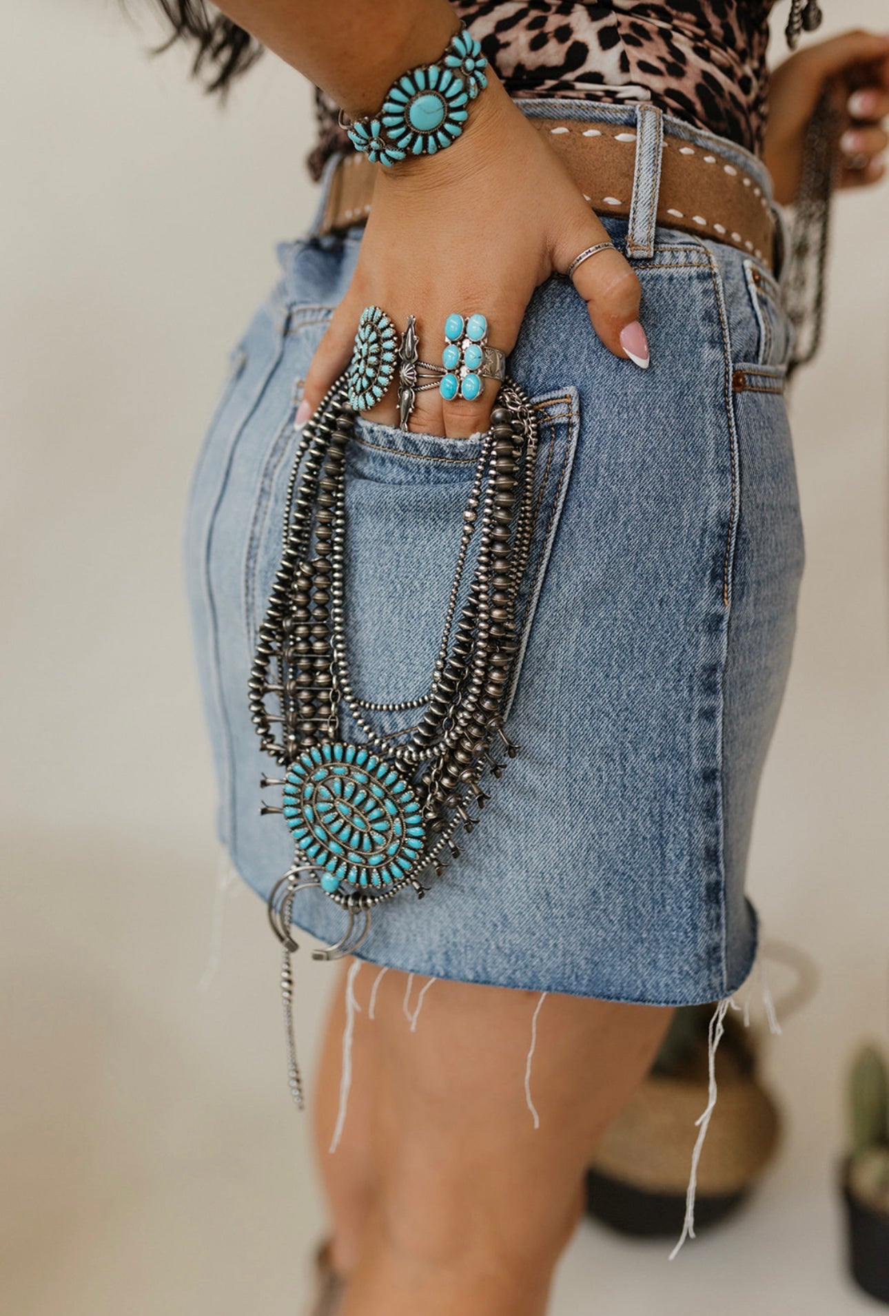 The Creedmore Denim Skirt