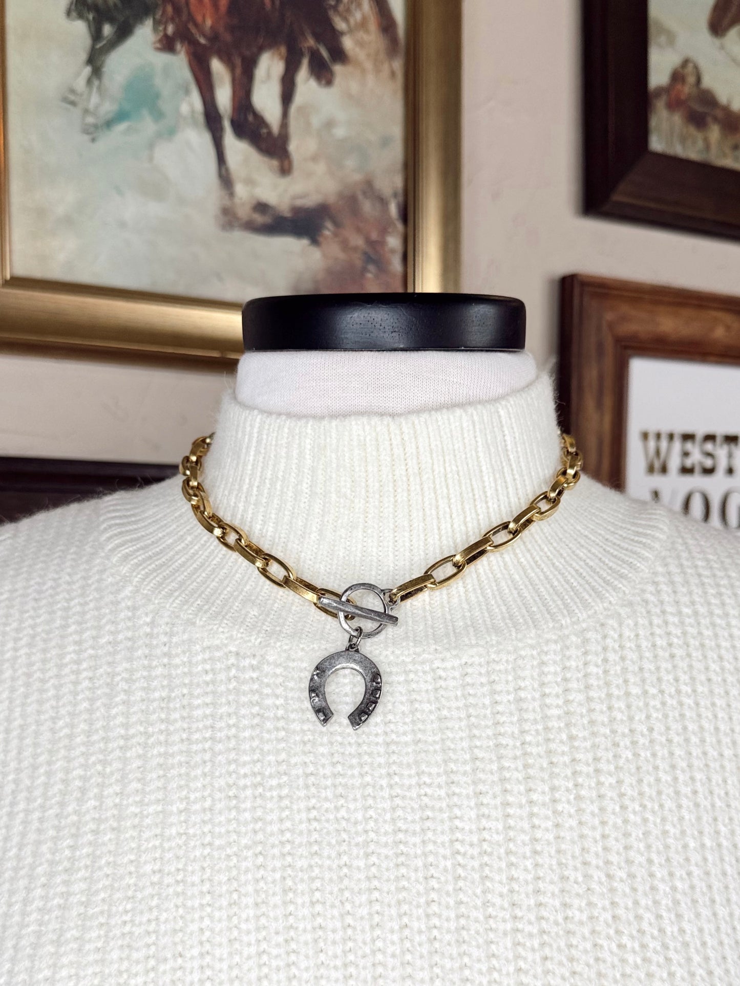 The Lucky Horseshoe Necklace