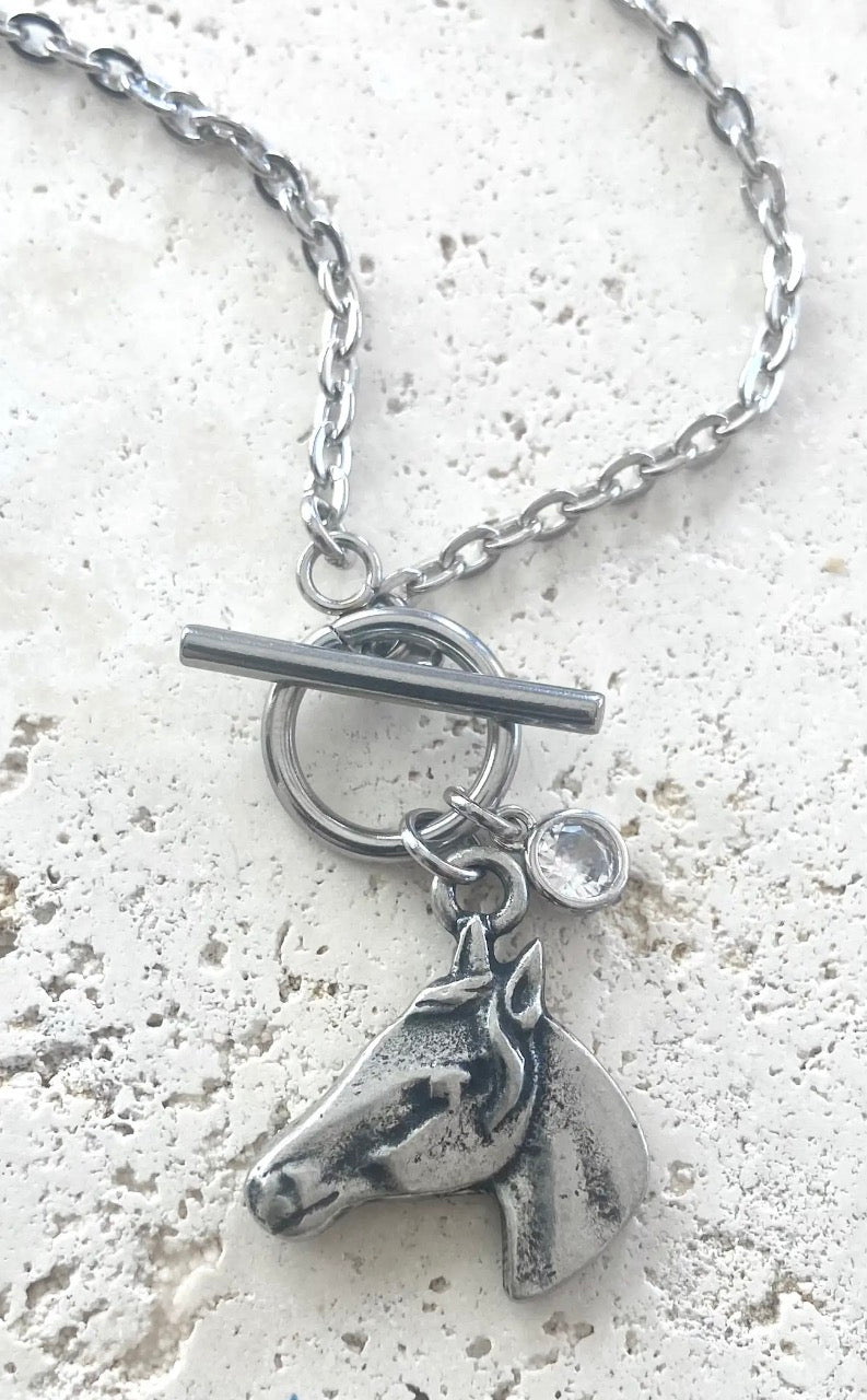 The Filly Necklace in Silver