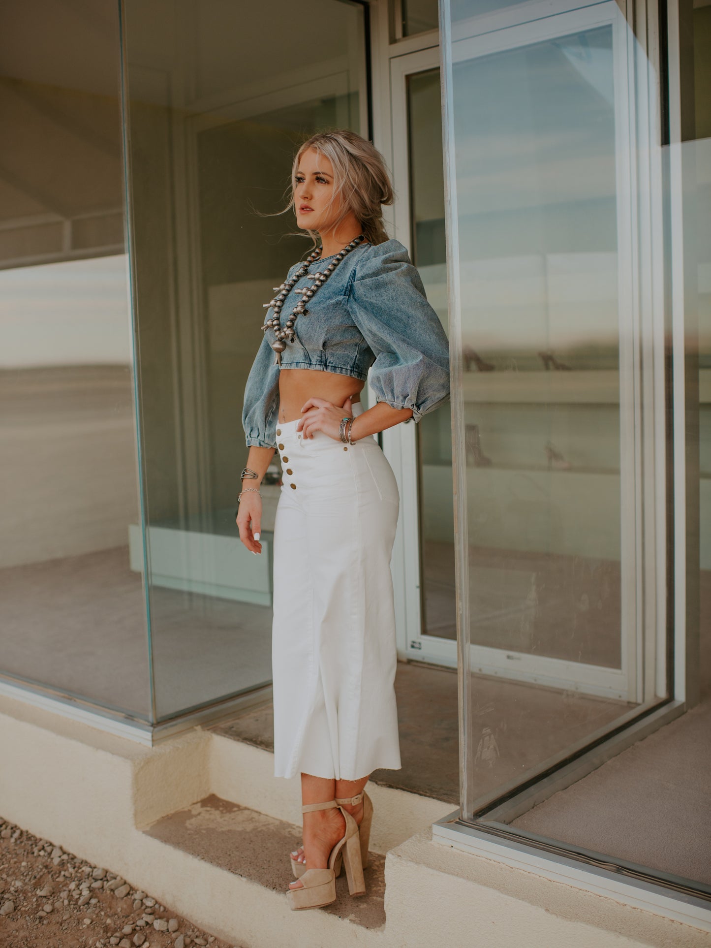 The Blue Jean Baby Top