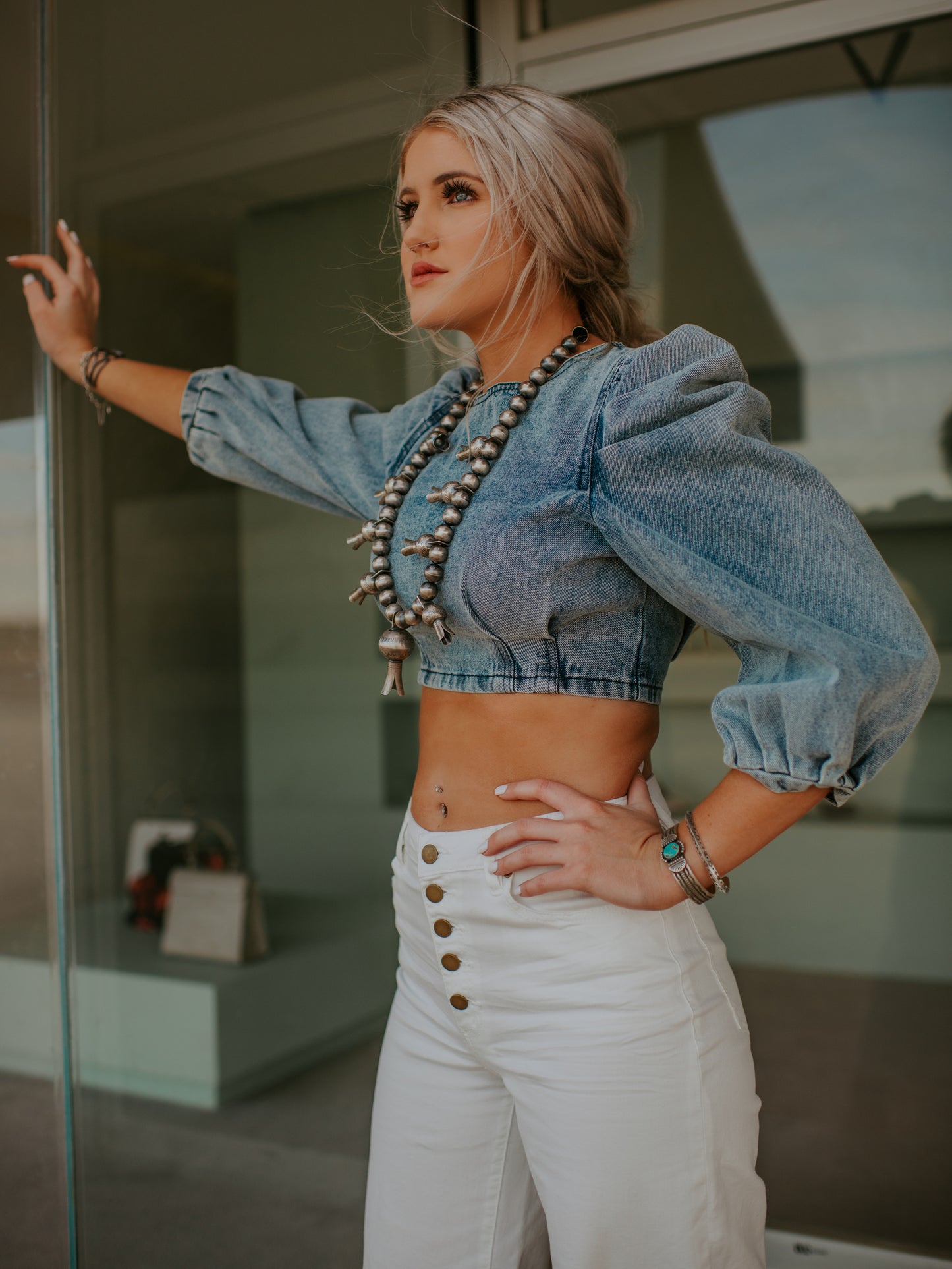 The Blue Jean Baby Top