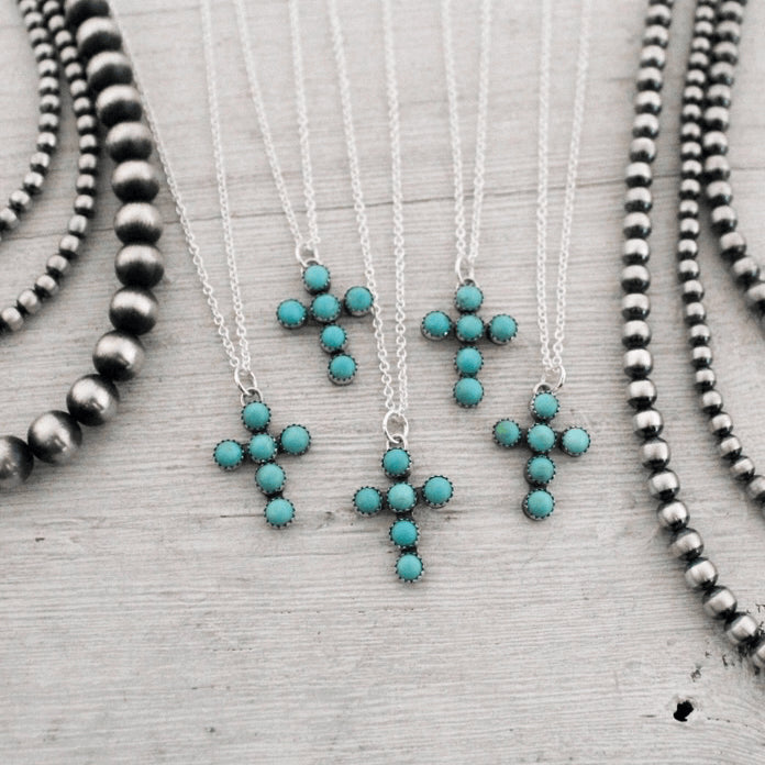 Kingman Cross Pendant