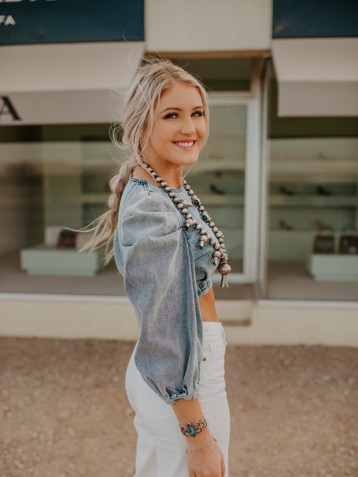 The Blue Jean Baby Top