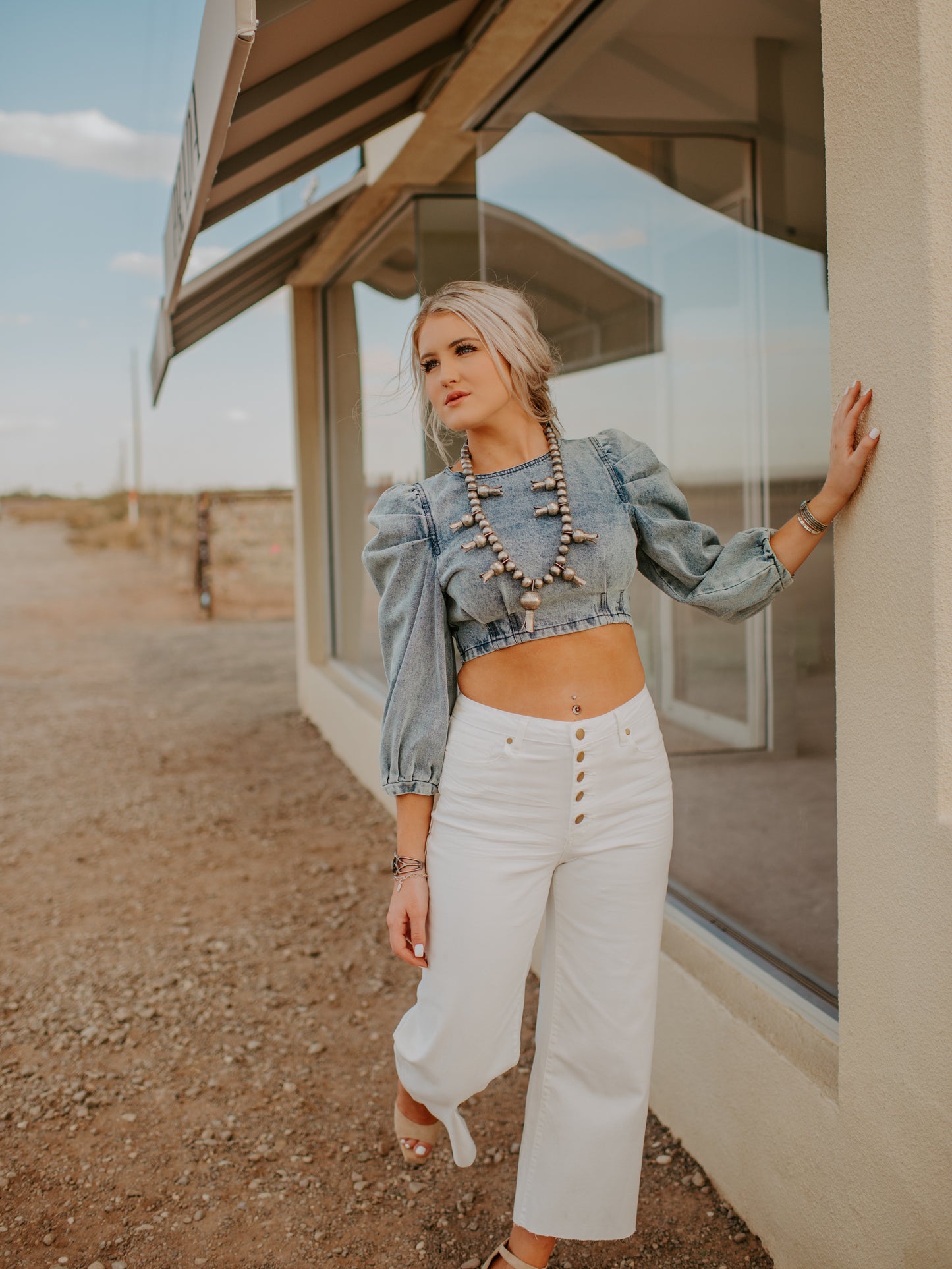 The Blue Jean Baby Top