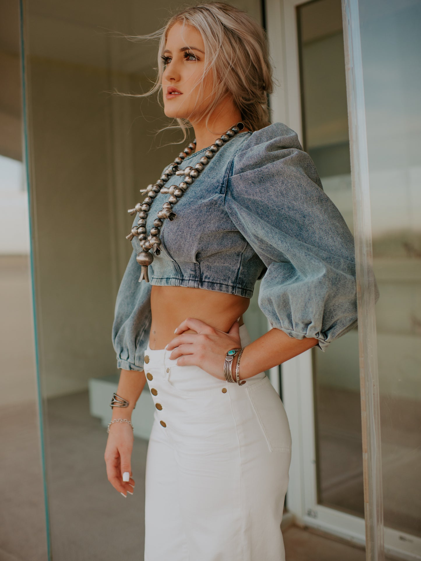 The Blue Jean Baby Top