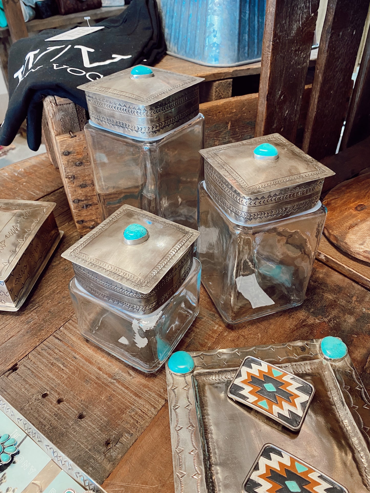 The Turquoise Canister