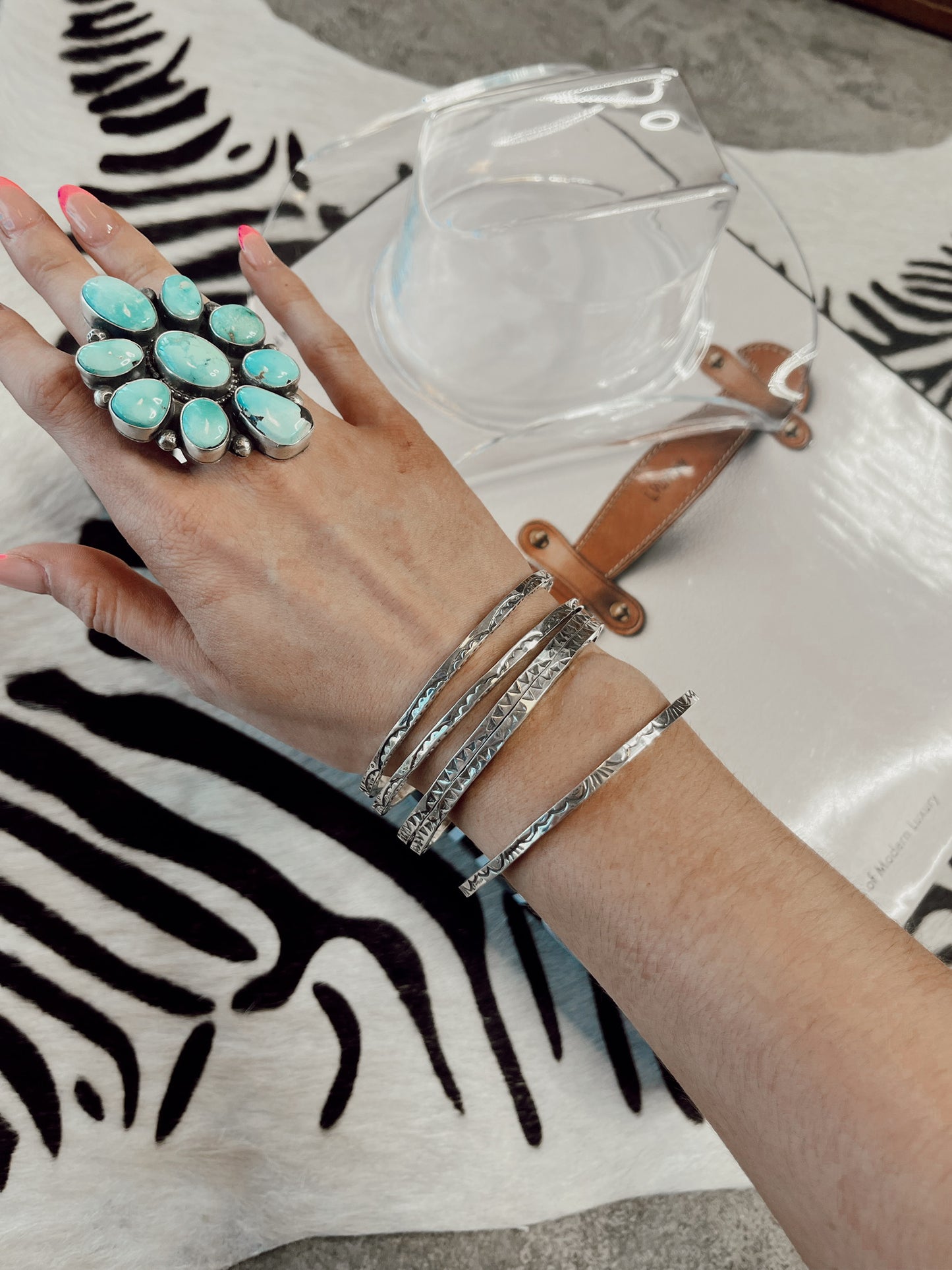 The Square Wire Bangle