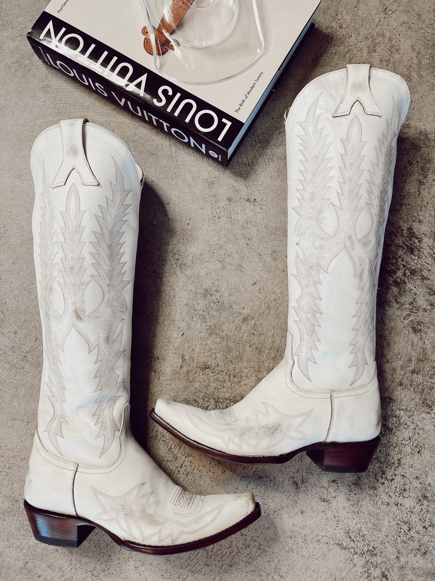 The Old Gringo Mayra Bis Boots in Beige SIZE 10