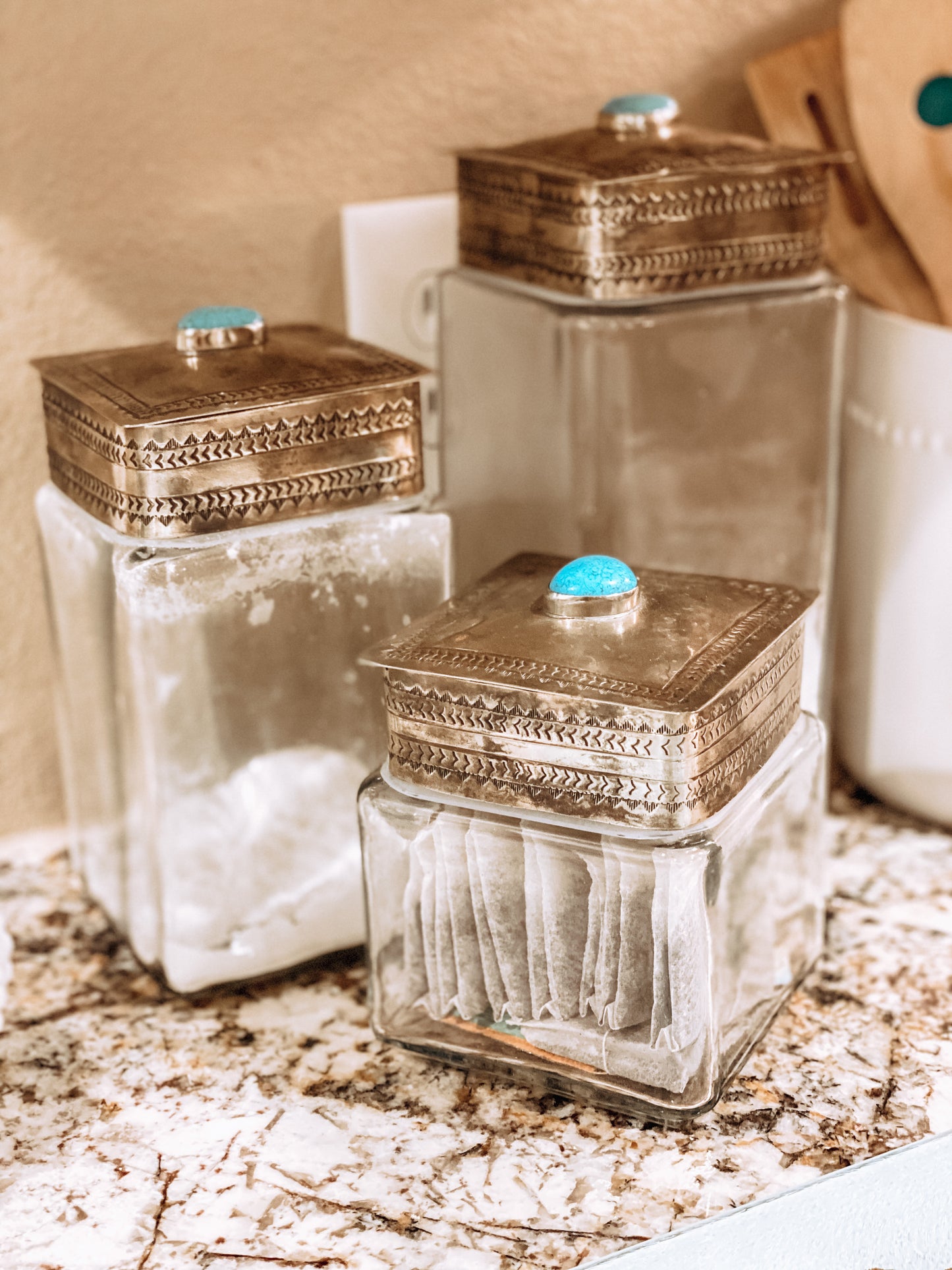 The Turquoise Canister