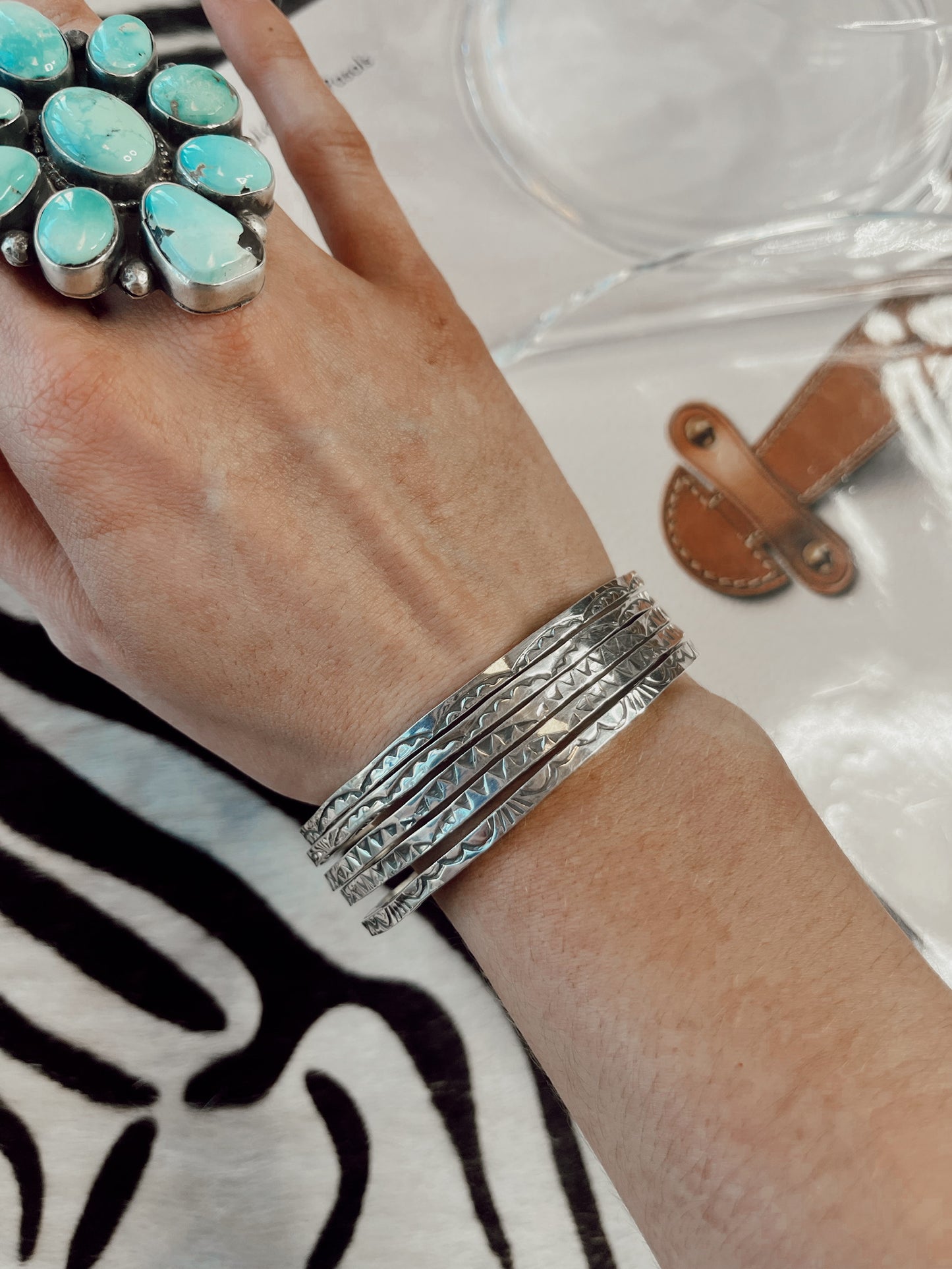 The Square Wire Bangle