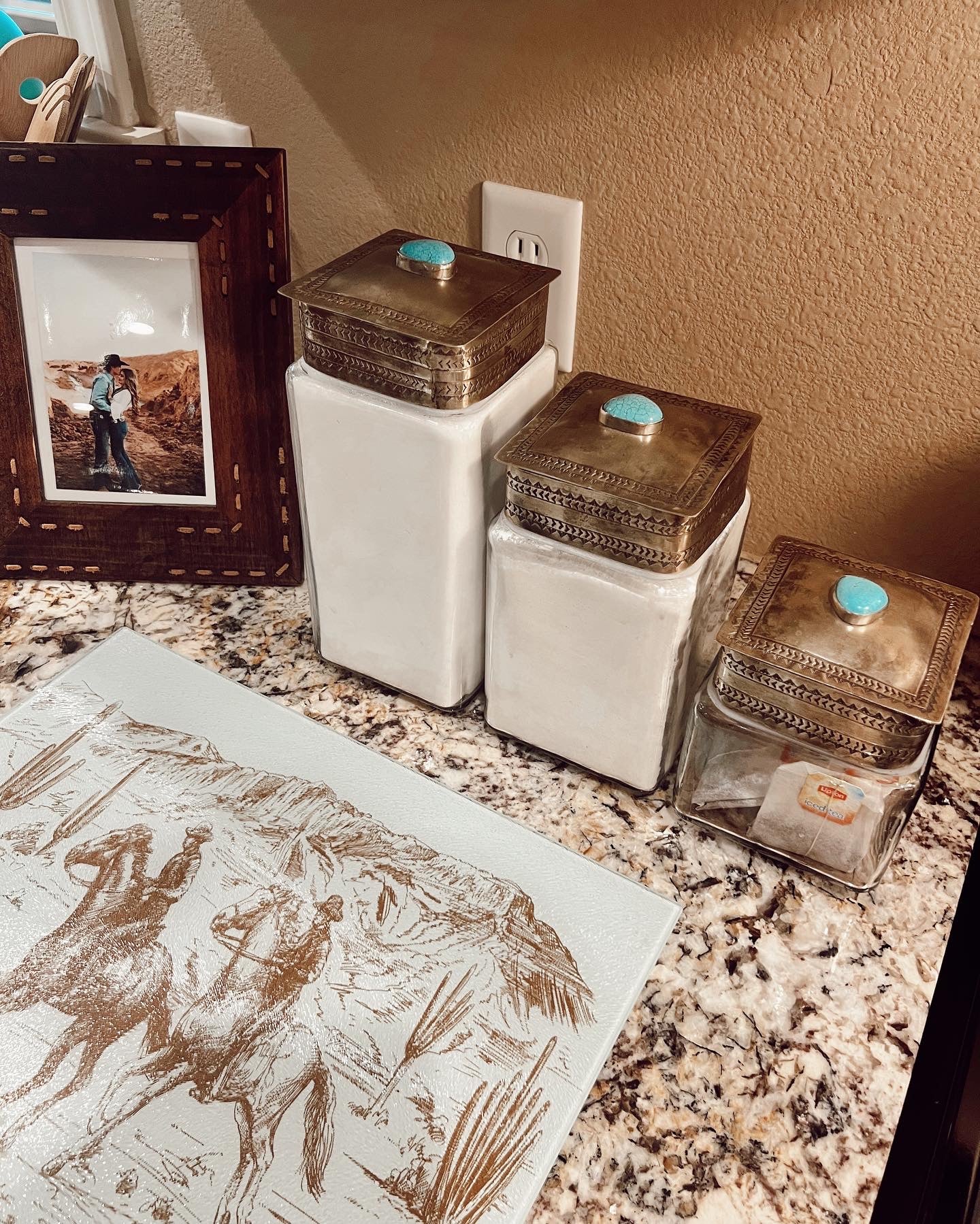The Turquoise Canister