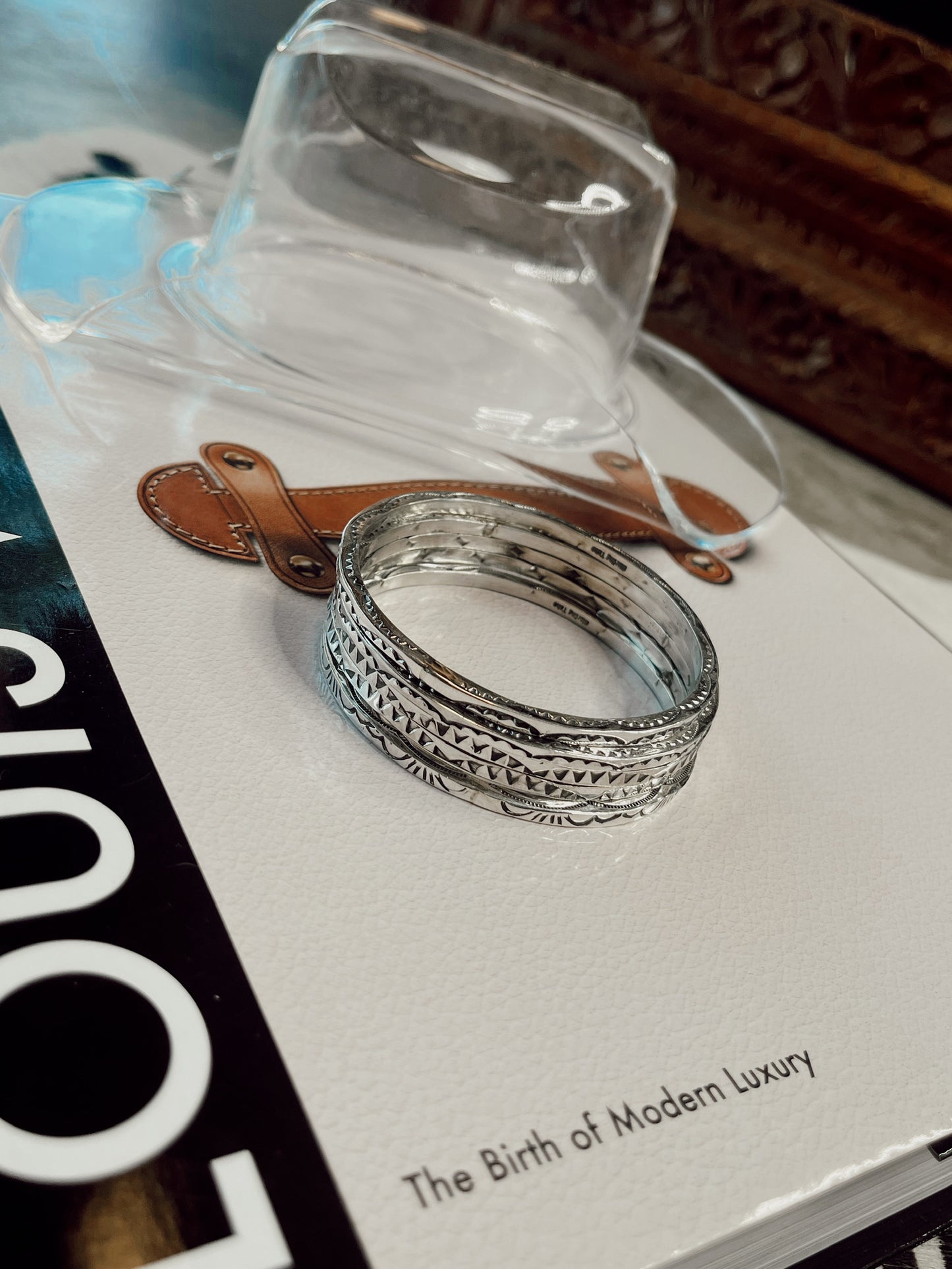 The Square Wire Bangle