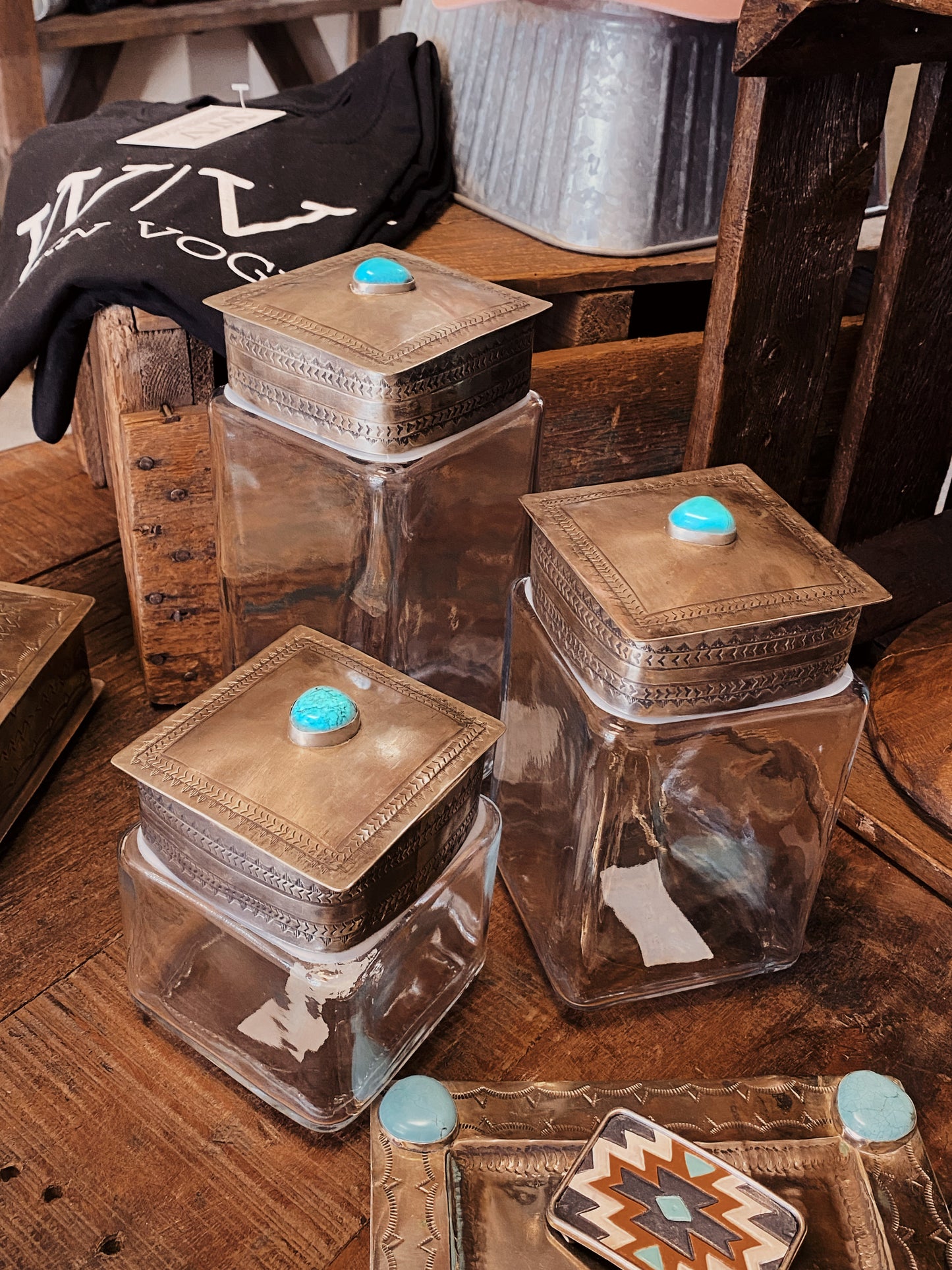 The Turquoise Canister