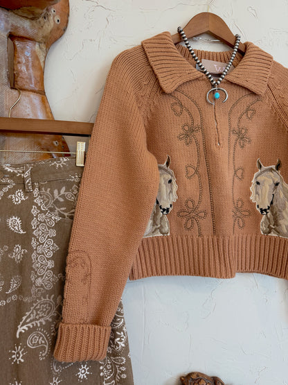 The Palomino Embroidered Sweater
