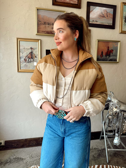 The Durham Denim Jacket in Khaki