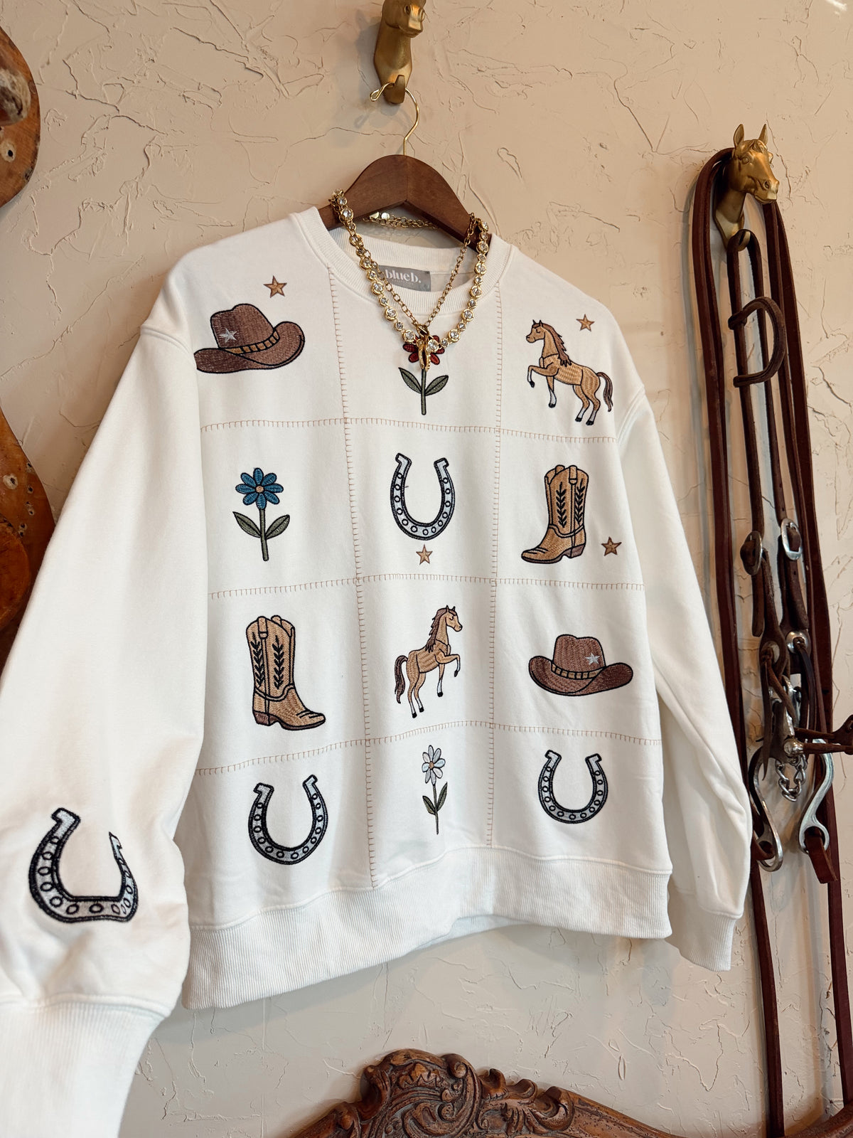 The All Things Western Embroidered Sweatshirt