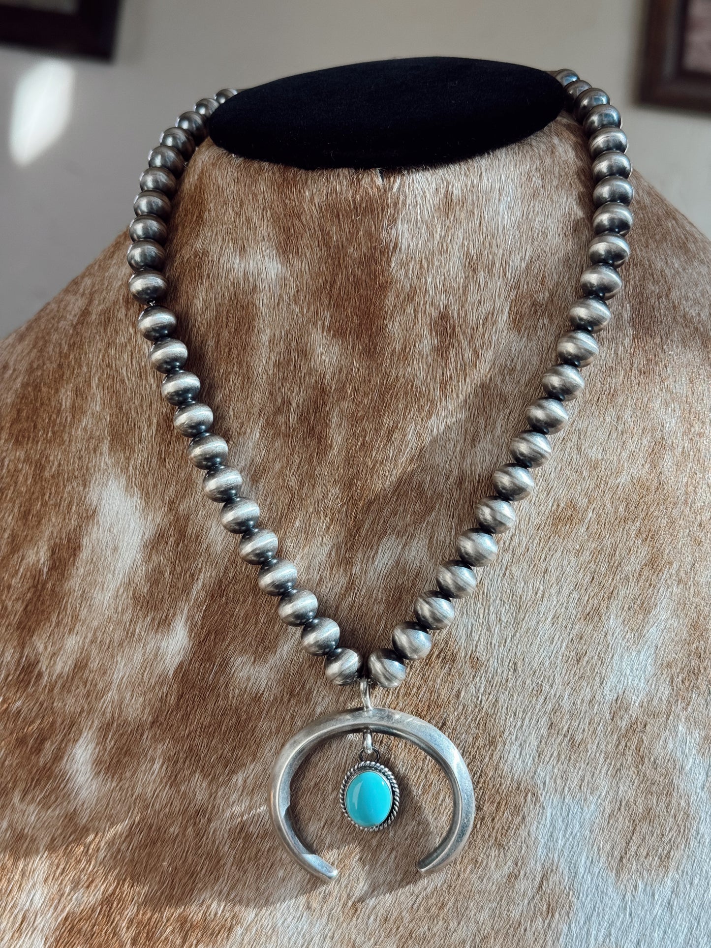 The Rena Begay Naja Navajo Pearl Necklace