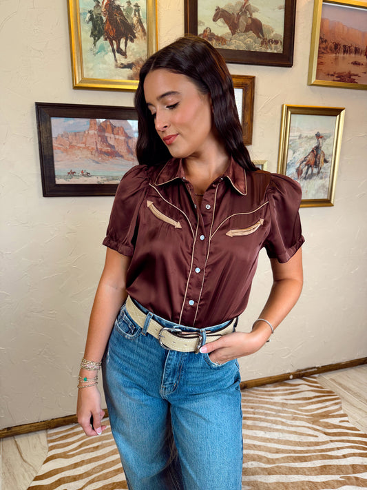 The Brown Arrow Top