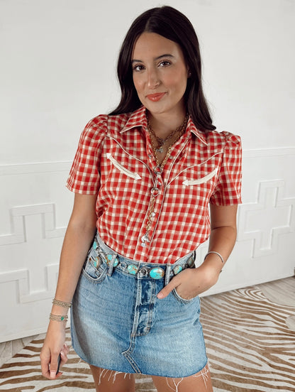 The Creedmore Denim Skirt