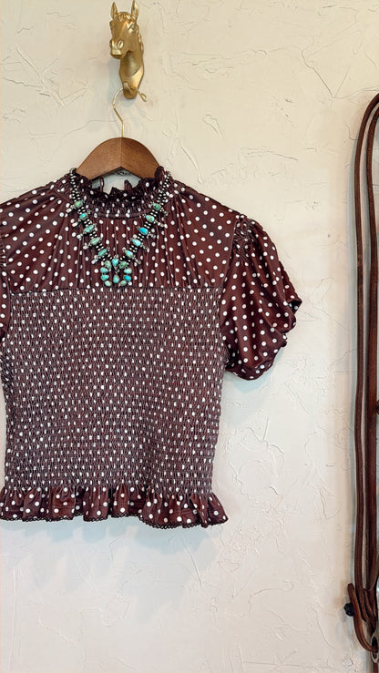 The Prine Smocked Top