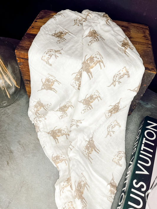 The Texas Longhorn Swaddle