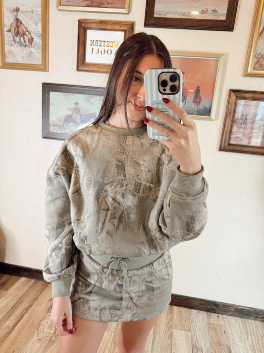 The Tree Camo Sweatshirt
