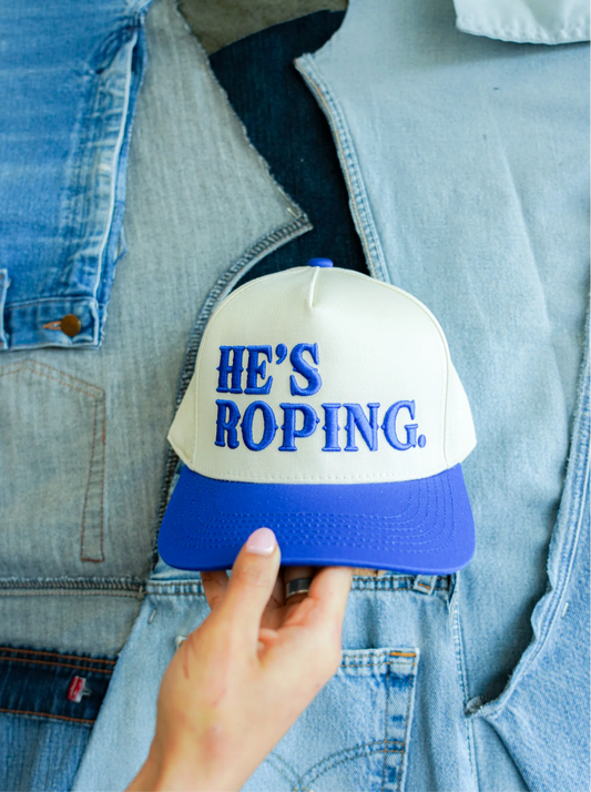 The He’s Roping Baseball Cap