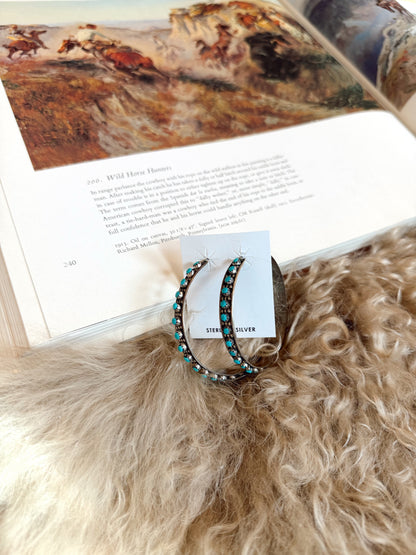 The Turquoise Hoops