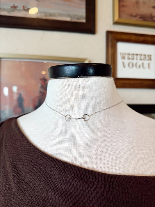 The Snaffle Bit Necklace