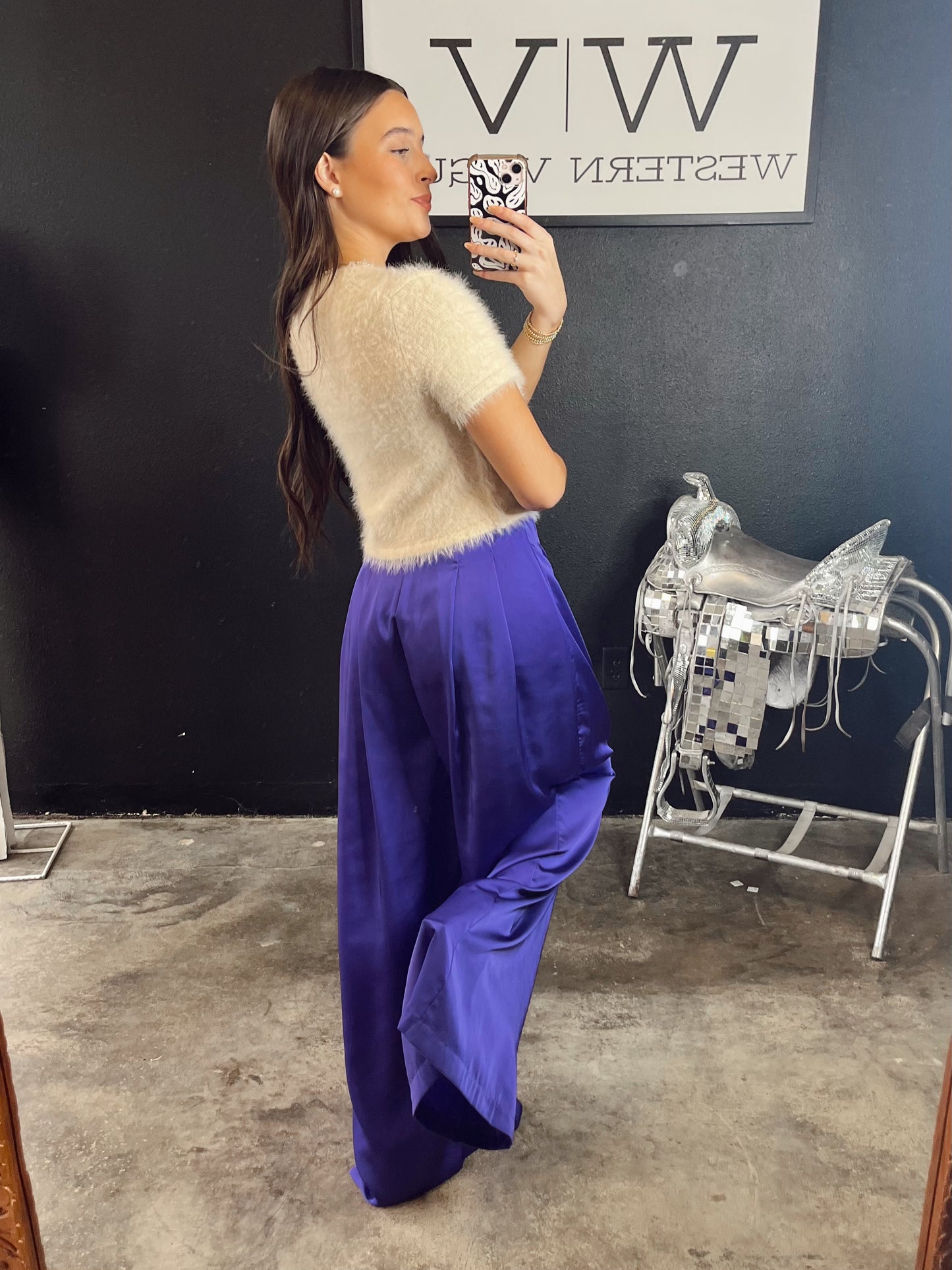 The Sloane Pants in Purple