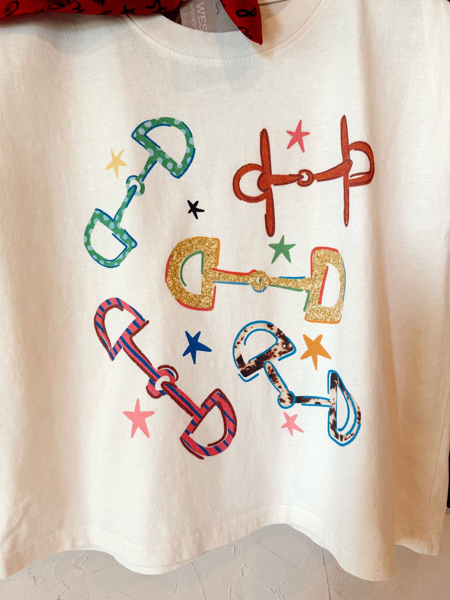 The Bold Horse Bit Muscle Tee